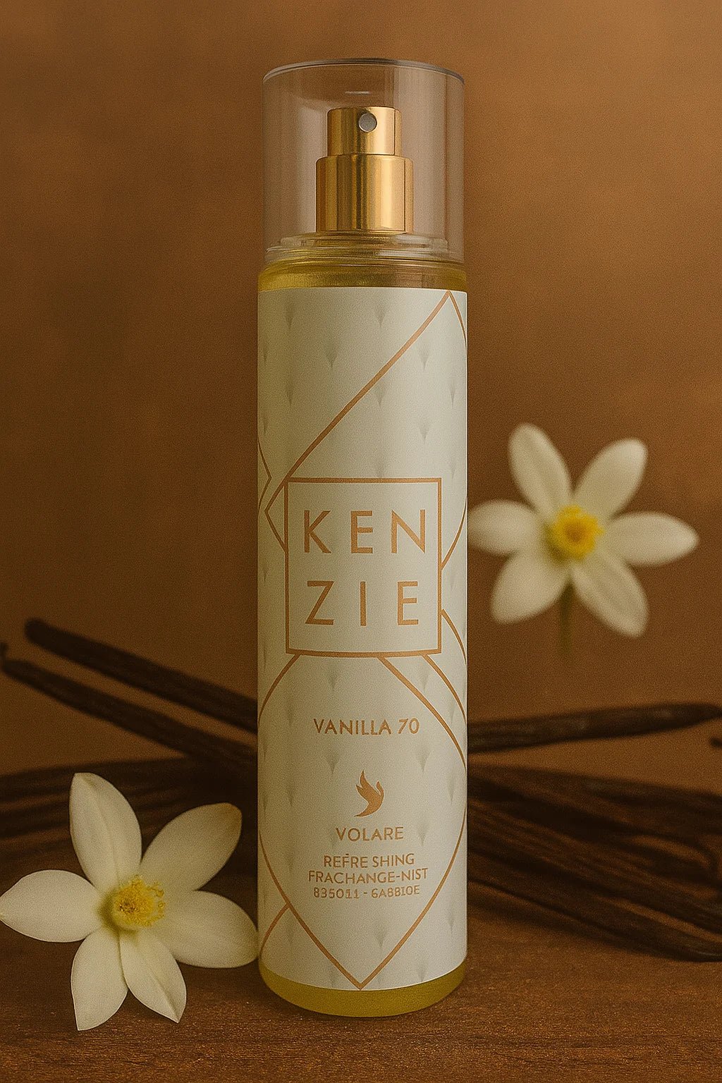 Brume parfumée Kenzie Vanilla 70 250ml – Volaré - Maison Saiyad