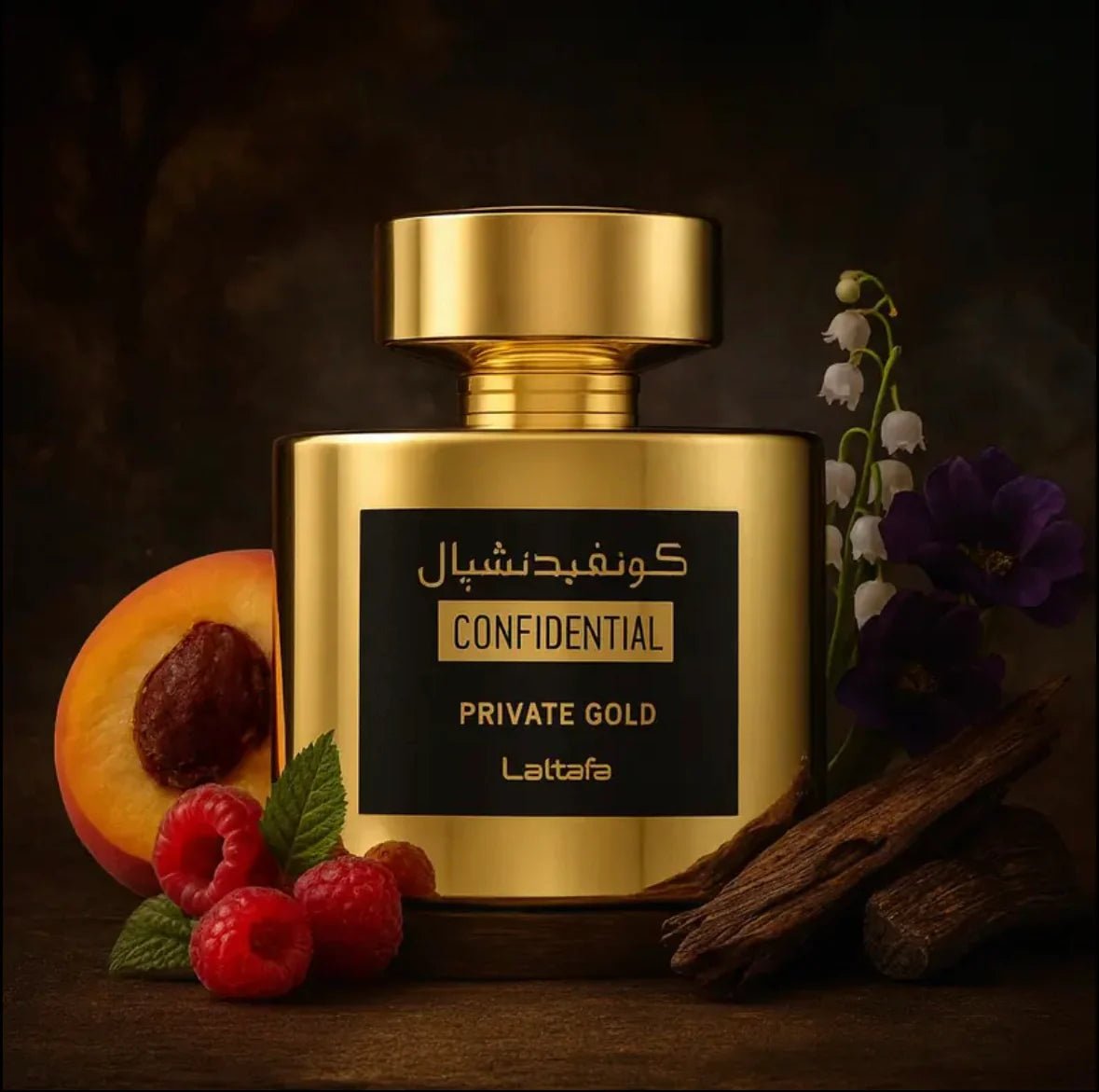 Confidential Private Gold – Lattafa Perfumes - Maison Saiyad